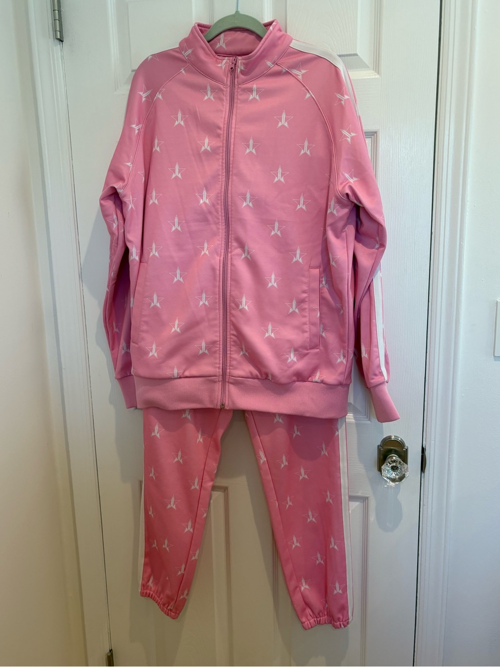 Jefree Star Pink Track Suit